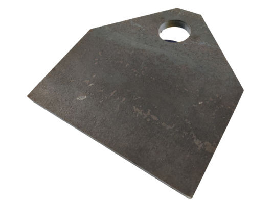 ASTM A36 Steel Roller Wheel Side Plate Roll Off Wheel Bracket