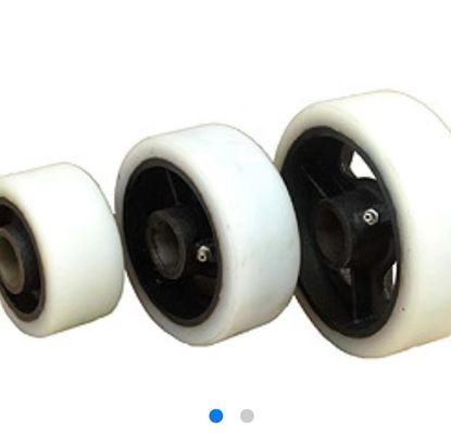 Needle Bearing Steel Core Nylon Caster Wheels Caster Assembly