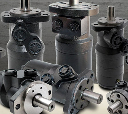 Nodular Cast Iron Cycloid Hydraulic Motor Type BMR Hydraulic Orbital Motor