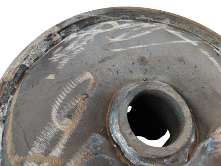C1018 Weldment 6'' Roll Off Container Wheels Roll Off Dumpster Wheels