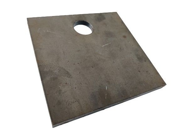 ASTM A36 Steel Roller Wheel Side Plate Roll Off Wheel Bracket