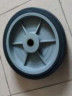 Roller Bearing Thermoplastic Rubber Casters Wheel On Poly Core