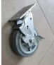 230KG Dumpster Casters Swivel Plate Caster With Side Brake