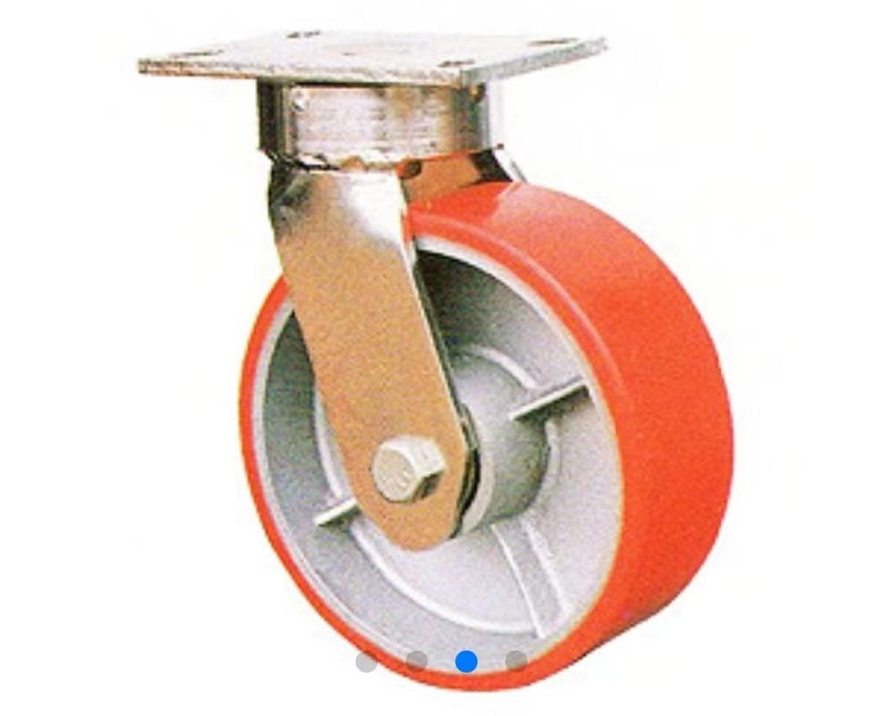 12" Heavy Duty PU Caster Wheels Polyurethane Swivel Caster Wheels