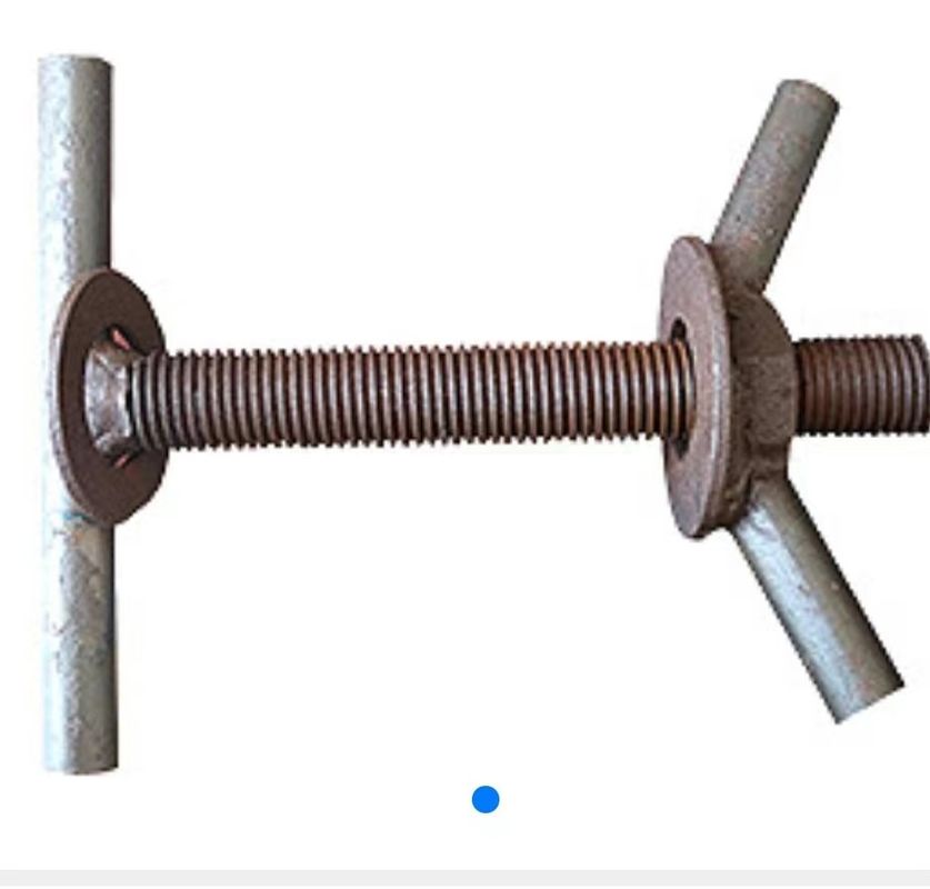 Steel Bar Roll Off Box Parts Foot Adjustment Roll Off Dumpster Parts