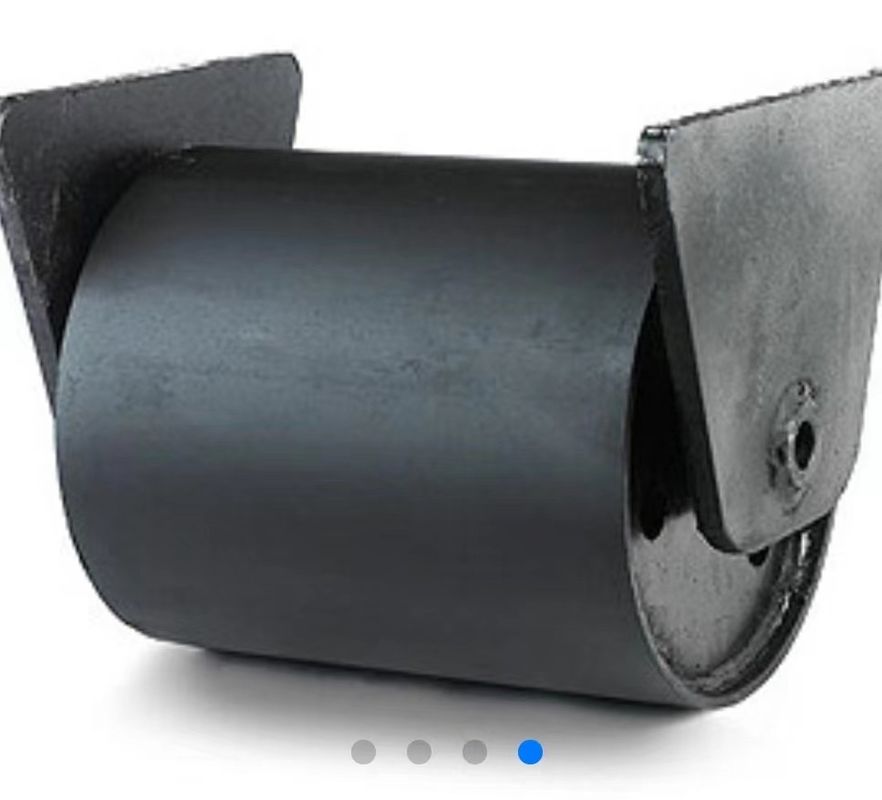 6 5/8'' Roll Off Container Wheels Steel Rolling Wheel Roll Off Parts
