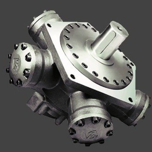 Orbital Hydraulic Motor Pump With Bent Axle And Radial Direction Ram