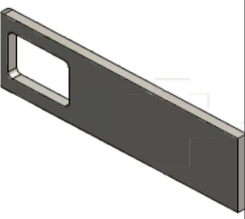 Roll Off Container Parts Flame Cutting Plate Roll Off Parts