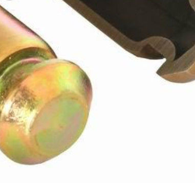 Customized Steel Tube Hollow Axle For Plastic Bin Wheelie Bin Spare Parts