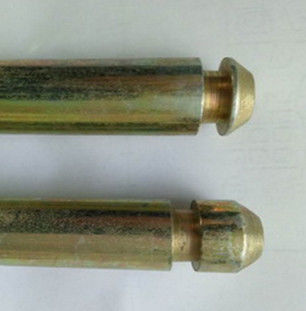 Galvanized Full Hollow Axle With Closed End Wheelie Bin Spare Parts