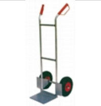 120KG 2 Wheel Hand Trolley Foldable Sack Barrow For Waste Equipment